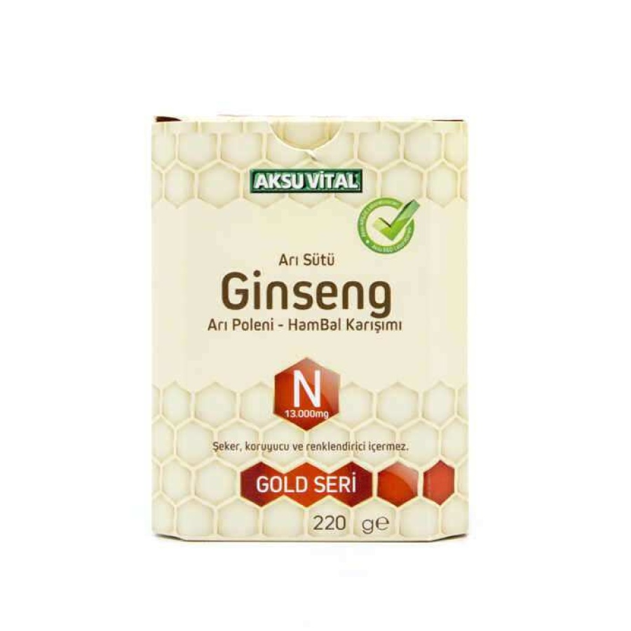 Ginsengli Arı Sütü Bal Polen (N) 13.000 Mg.