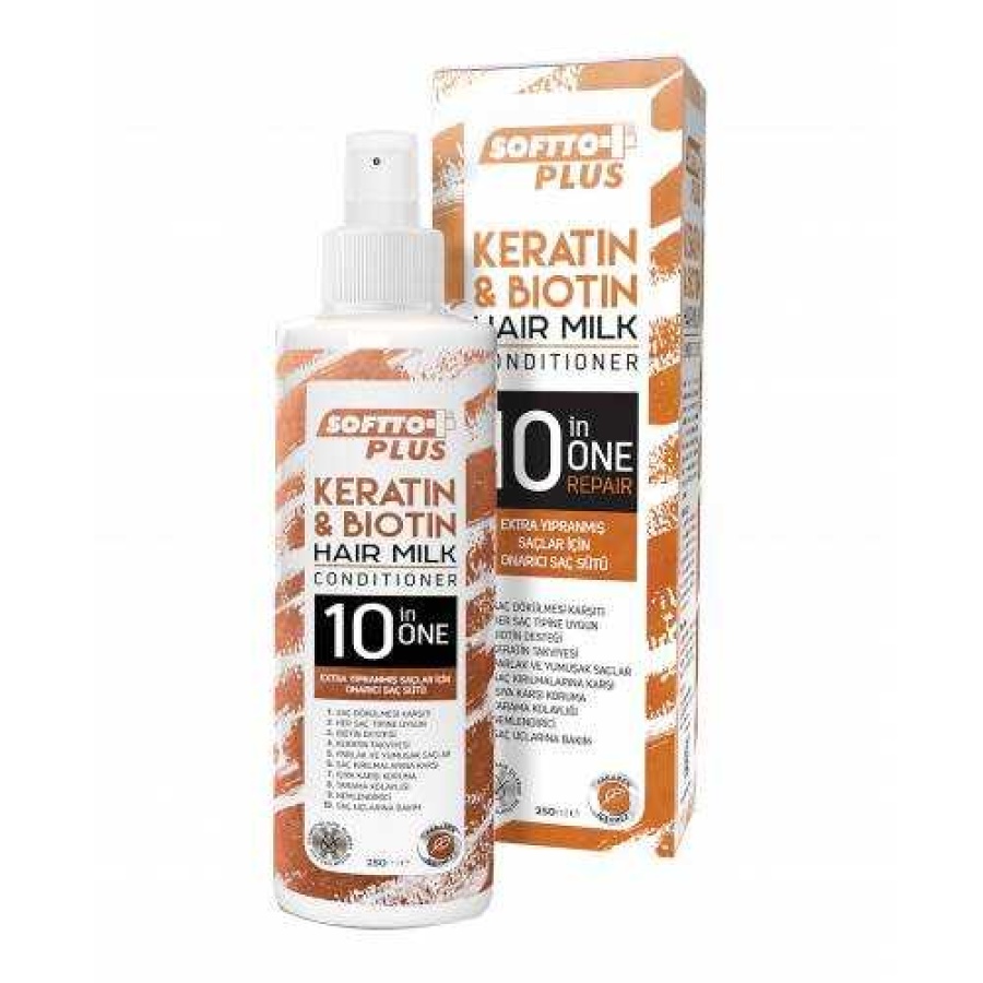 Softto Plus Keratin-Biotin Saç Sütü 200 ml