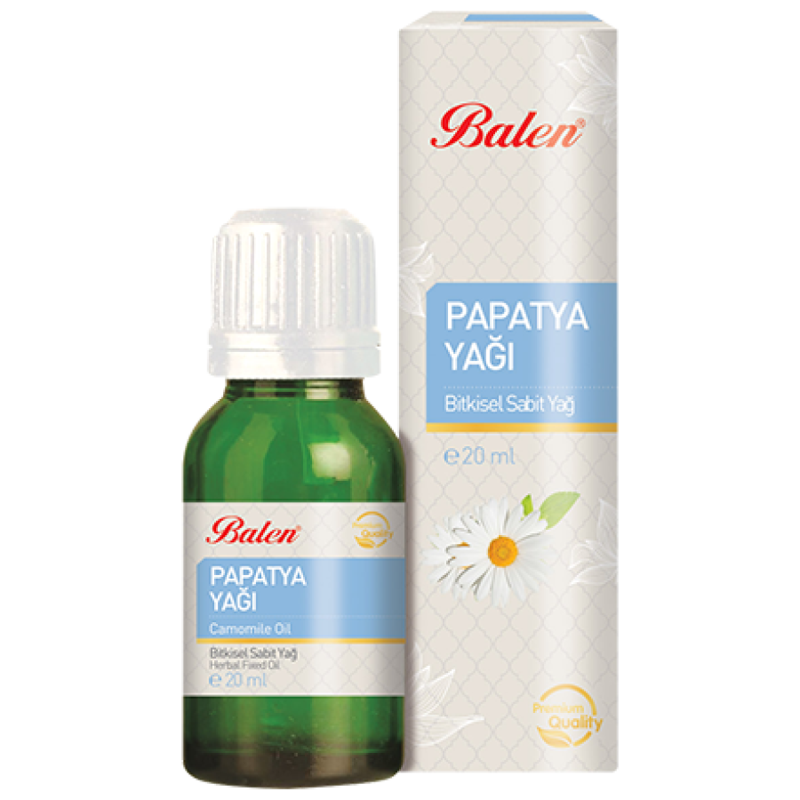 BALEN PAPATYA SABİT YAĞ 20 ml