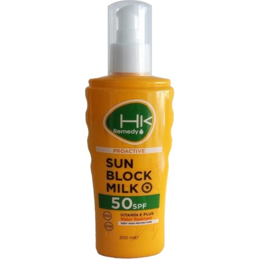 HK REMEDY GÜNEŞ KREMİ 50 SPF 200 ML