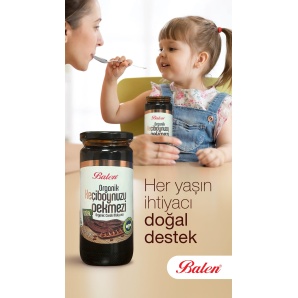 BALEN ORGANİK (KEÇİBOYNUZU) PEKMEZİ 625 G.