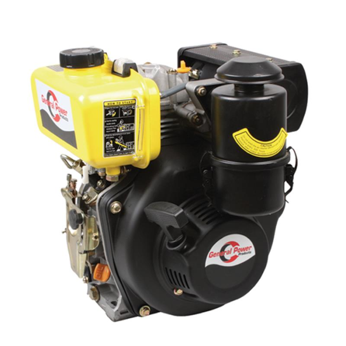 General Power GP-188 FET Dizel Tek Motor 12 Hp Konik Marşlı İpli