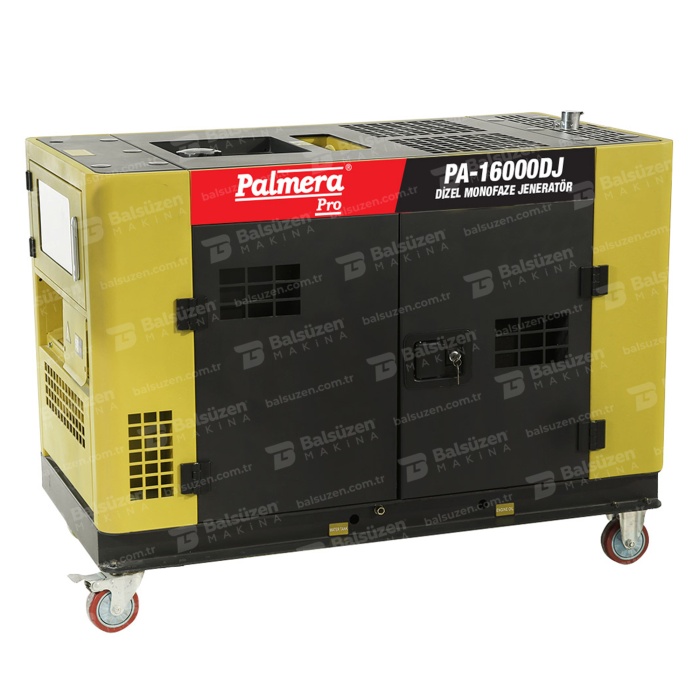 Palmera PA-16000DJ Dizel Marşlı Monofaze Jeneratör 15 kVA