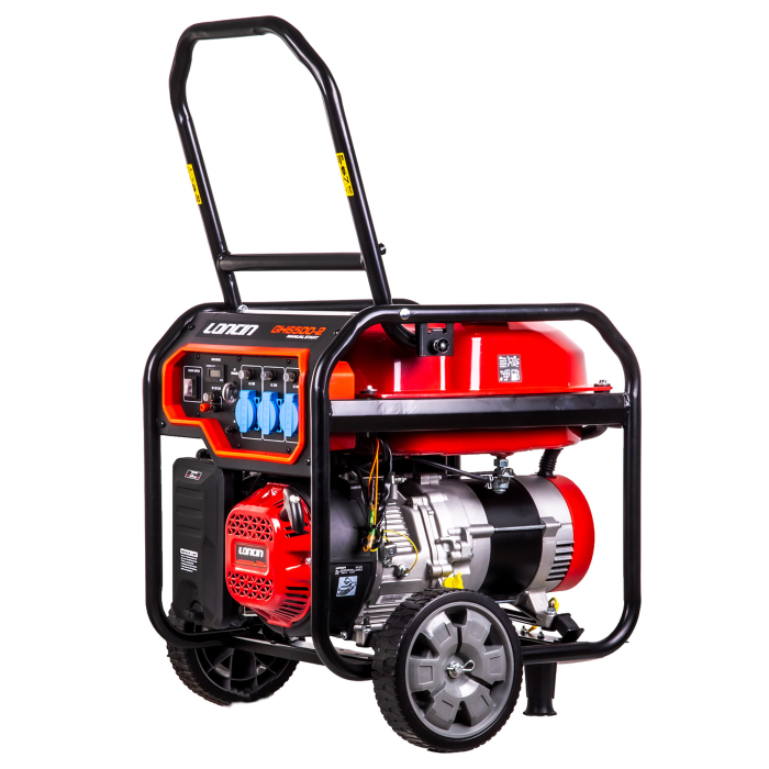 Loncin GH6500-2 EUR5 Benzinli İpli Monofaze Jeneratör 6 kW