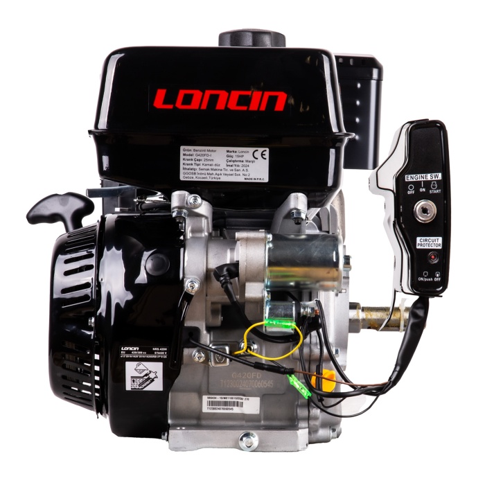 Loncin G420FD-I EUR5 Marşlı Benzinli Motor 15 Hp