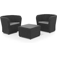 NOVA COMFORT RATTAN BAHÇE BALKON SET 2+1+1+SEHPA