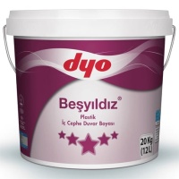 DYO BESYILDIZ PLASTIK 20 KG BEYAZ