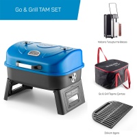 GURUSS GO&GRILL BARBEKU TAM SET BACA+DOKUM+CANTA