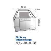 HOMAKS 230006 MANGAL KORUMA ORTUSU 110X60 Y:130