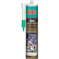 AKFIX SA080 100AQ AKVARYUM SILIKONU 280ML SEFFAF