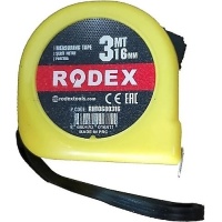 RODEX RHT0680316 3M*16MM  SERIT METRE 12PCS/BOX