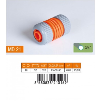 MEDALYAN HORTUM EKİ LÜX 3/4 MD21-MD421