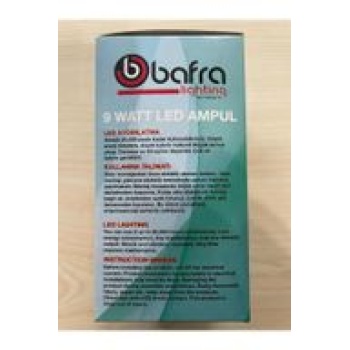 BAFRA 9 WATT LED AMPÜL