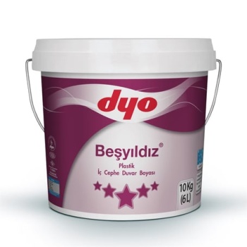 DYO BESYILDIZ PLASTIK 10 KG BEYAZ