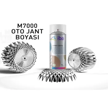 IBAVET M7000 ALUMINYUM OTO JANT BOYASI SPREY 400ML