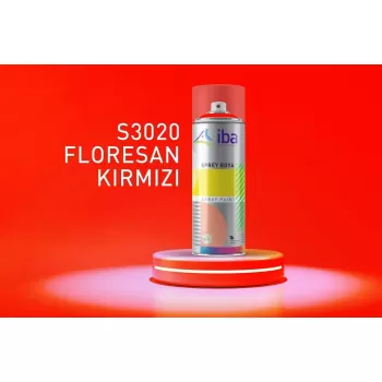 IBAVET S3020 FLORASAN KIRMIZI SPREY 400 ML