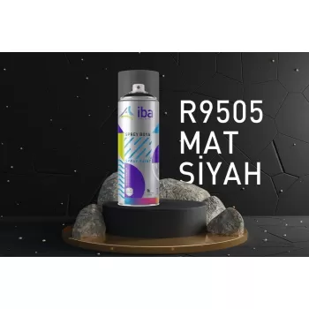 IBAVET R9505 MAT SIYAH SPREY 400 ML