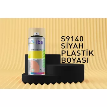 IBAVET S9140 SIYAH PLASTIK BOYASI SPREY 400 ML