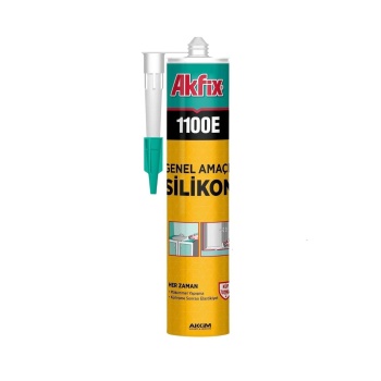 AKFIX SA141 1100E GNL AMACLI SILIKON 280GR SEFFAF