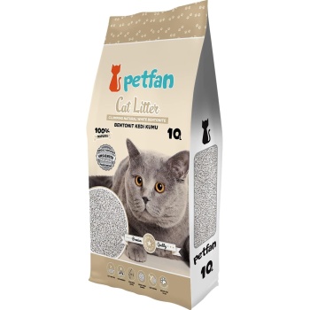 PETFAN 10 LT NATUREL DOGAL KOKUSUZ KEDI KUMU