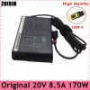 Orijinal 20V 8.5A 170W USB ADL170SLC3A AC adaptör şarj için Lenovo lejion 5 T440P P50 P51 W541 Y920 Y7000P-1060 NOTEBOOK ADATÖR