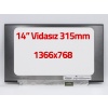 MB140AN01-5 Ver1.1 Uyumlu 14 Ekran 30 Pin Slim Led Panel Vidasız 1366x768