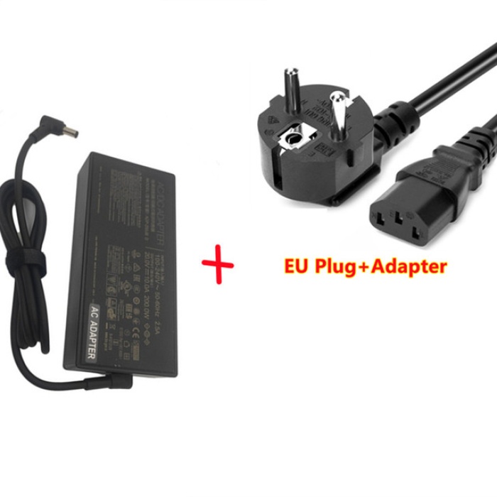 ASUS Orijinal 6.0 x 3.7 mm - Pinli uç 200W 20V 10A Laptop şarj adaptörü ADP-200JB D ASUS TUF DASH F15 FX516PR FA506QR ROG ZEPHYRUS GA503QM-HQ121R