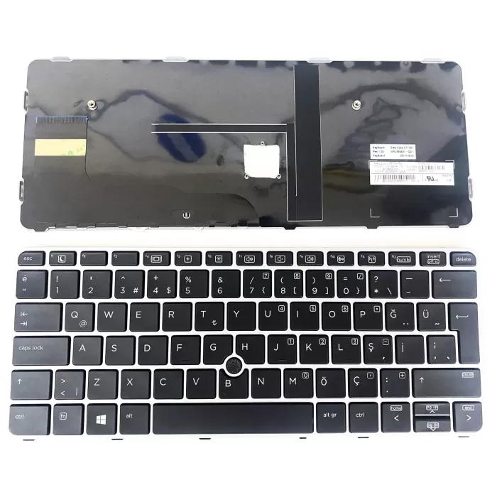 HP EliteBook 820 G3, 820 G4, 725 G3, 725 G4, 828 G3 G4 826631-DD1 826630-001 826631-001 826631-BA1 826631-DD1 Notebook Klavyesi