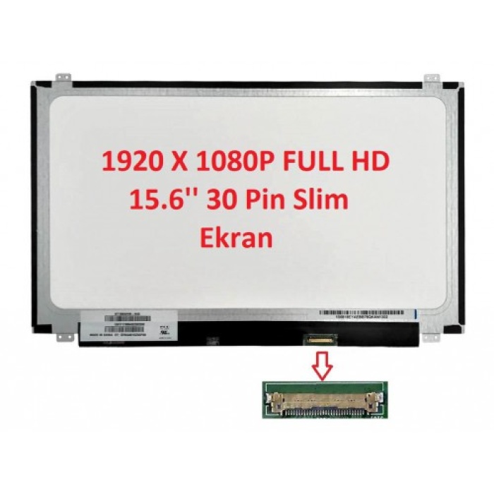 15.6 Led 30 Pin Slim Dar Soket Full Hd Mat MC156CS08-1