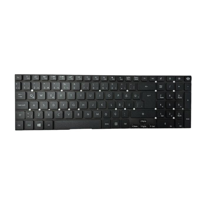 Acer Aspire 5742, 5750, 5750Z, 5750G, 5750ZG, 5810, 5810T, 5810TG, 5810TZ, 5820, 5820T, 5820TG, 5820TZ, 5820TZG, E1-521, E1-531, E1-571, E1-521G, E1-531G, E1-571G, Q5WPH V.2 Notebook Klavyesi