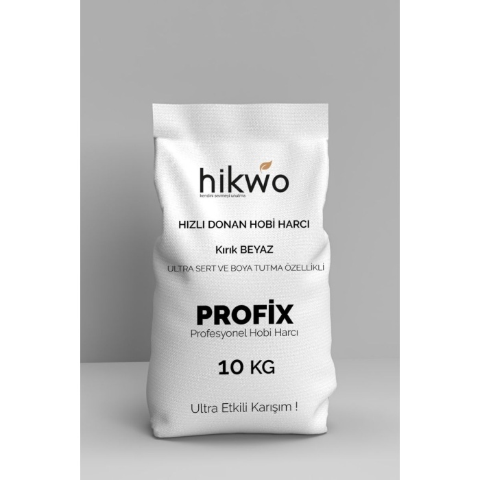 HW Profix Ultra Güçlendirilmiş Mumluk Döküm Harcı, Hobi Harcı, Hobi Alçısı, Taş Tozu 10