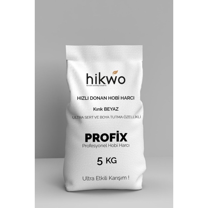 HW Profix Ultra Güçlendirilmiş Mumluk Döküm Harcı, Hobi Harcı, Hobi Alçısı, Taş Tozu 5