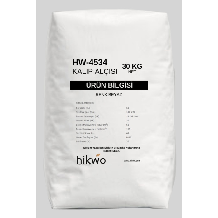 Kalıp Alçısı - Seramik Kalıp Allçısı - 30 KG