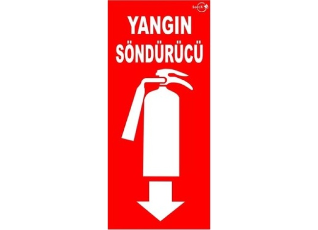 Fotolümenli Fosforlu Yangın Söndürücü Levha