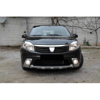 Dacia Sandero Ön Tampon Geçme 3 Parça Sisli 2008 ve Sonrası