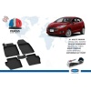 Ford Fiesta 4D Havuzlu Paspas Siyah 2009-2015 Arası