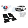 Renault Megane 3 4D Havuzlu Paspas Siyah 2008-2015 Arası