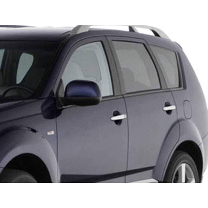 Citroen C-Crosser Krom Kapı Kolu 8 Parça Tek Delikli Çift Sensörlü 2007-2012 Arası