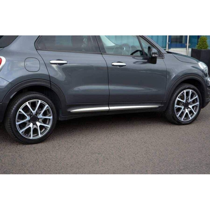 Fiat 500X Krom Yan Kapı Çıtası 4 Parça 2015 ve Sonrası