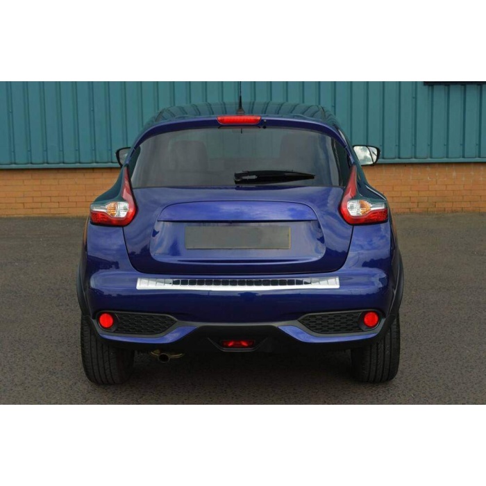 Nissan Juke Facelift Krom Arka Tampon Eşiği Taşlı 2014-2020 Arası