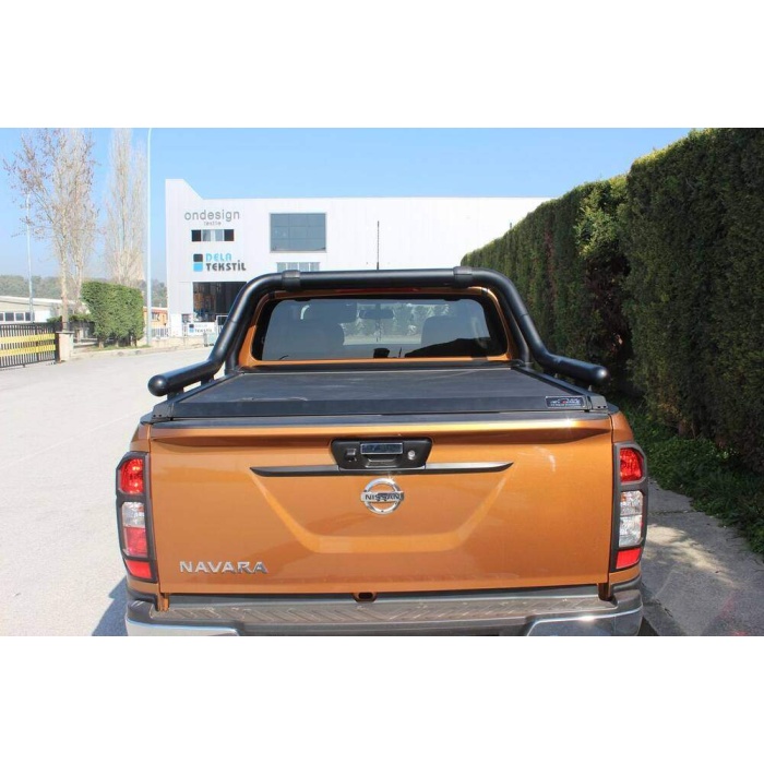 Nissan Navara Kobra Roll Bar Çap:60 Siyah 2016 ve Sonrası