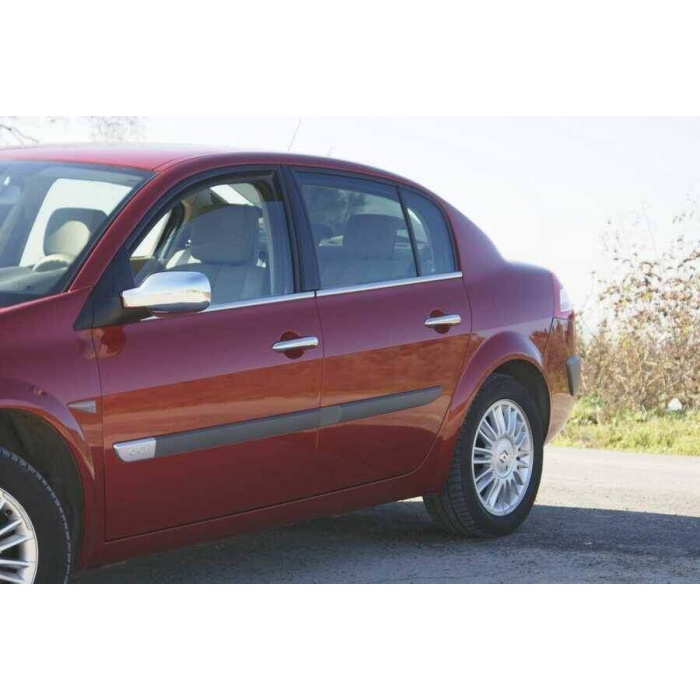 Renault Megane 2 Krom Ayna Kapağı 2 Parça ABS 2004-2010 Arası