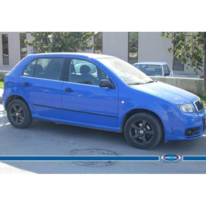 Skoda Fabia 1 Krom Cam Çıtası 4 Parça 2000-2007 Arası