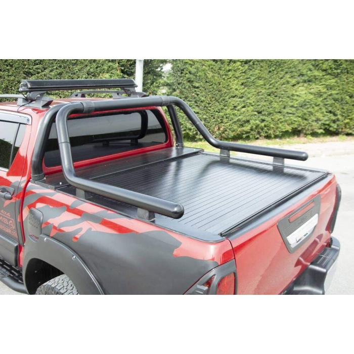 Toyota Hilux Kobra Roll Bar Çap:76 Siyah 2015 ve Sonrası