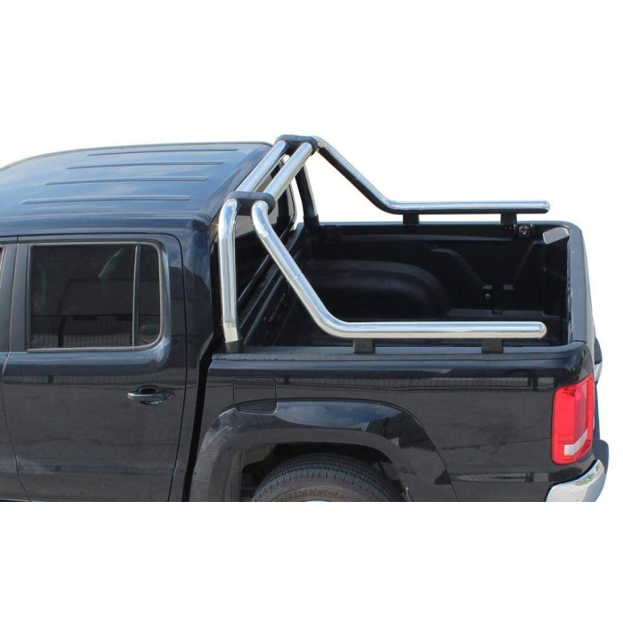 VW Amarok Kobra Roll Bar Çap:76 Krom 2010 ve Sonrası