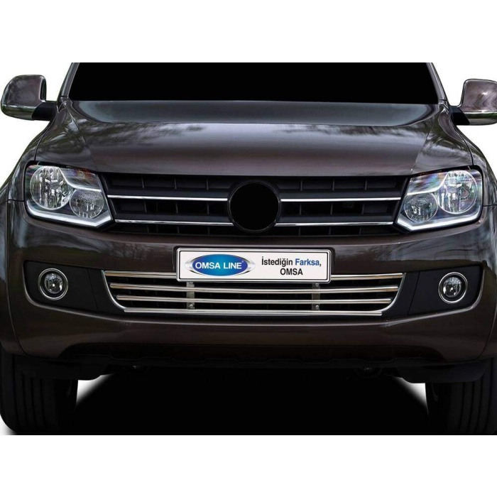 VW Amarok Krom Ön Panjur 4 Parça Dar Model 2010-2016 Arası