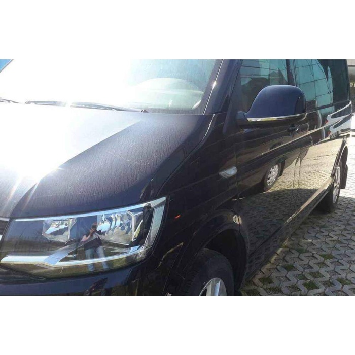 VW T6 Caravelle Krom Ayna Çıtası 2 Parça 2015 ve Sonrası