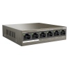 TENDA TEF1106P 2X UPLINK + 4 PORT POE ETHERNET SWITCH 63 WATT (K0)