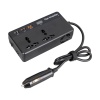 CZ01/12V-24V 12-24 VOLT 200 WATT 3 USB GİRİŞLİ ARAÇ POWER INVERTER (K0)