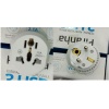 AMERİKAN İNGİLİZ FİŞ ADAPTÖR ÇEVİRİCİ 16A 250V NK-605K (K0)